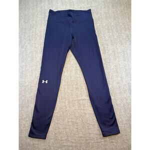 Under Armour Women’s Cold Gear Leggings-Medium/Blue/Lifting/Compression